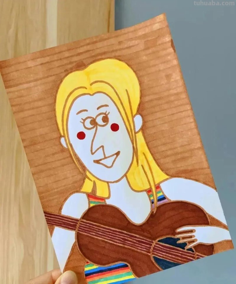 这样的40种儿童简笔范画作品太惊艳了，太棒了！赶紧收藏备用！