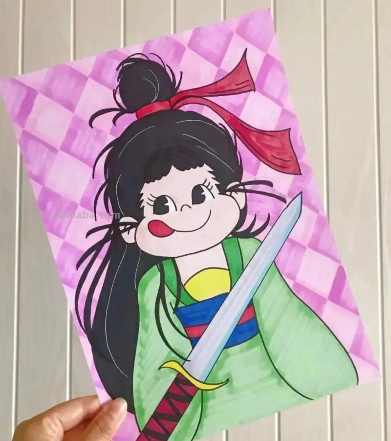 这样的40种儿童简笔范画作品太惊艳了，太棒了！赶紧收藏备用！