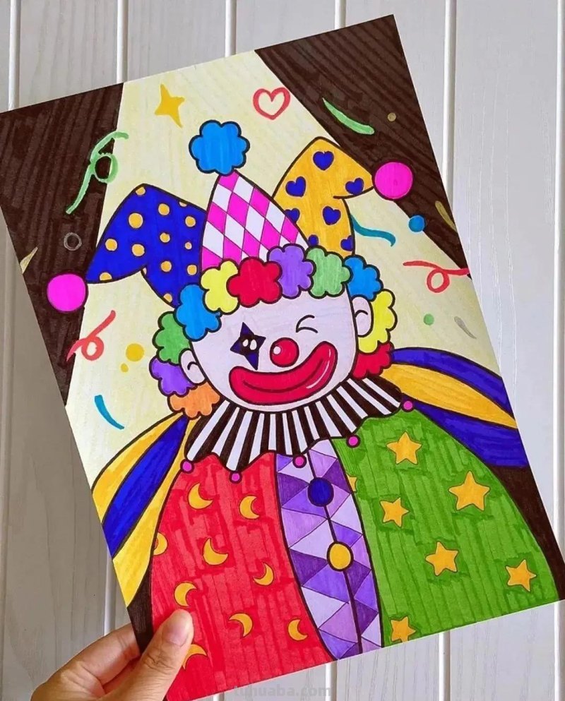 这样的40种儿童简笔范画作品太惊艳了，太棒了！赶紧收藏备用！