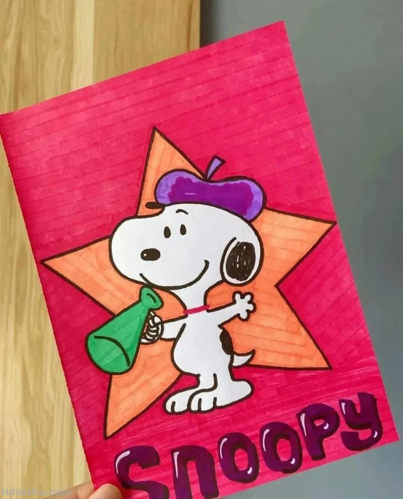 这样的40种儿童简笔范画作品太惊艳了，太棒了！赶紧收藏备用！