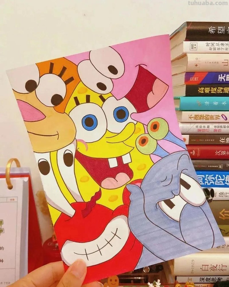 这样的40种儿童简笔范画作品太惊艳了，太棒了！赶紧收藏备用！