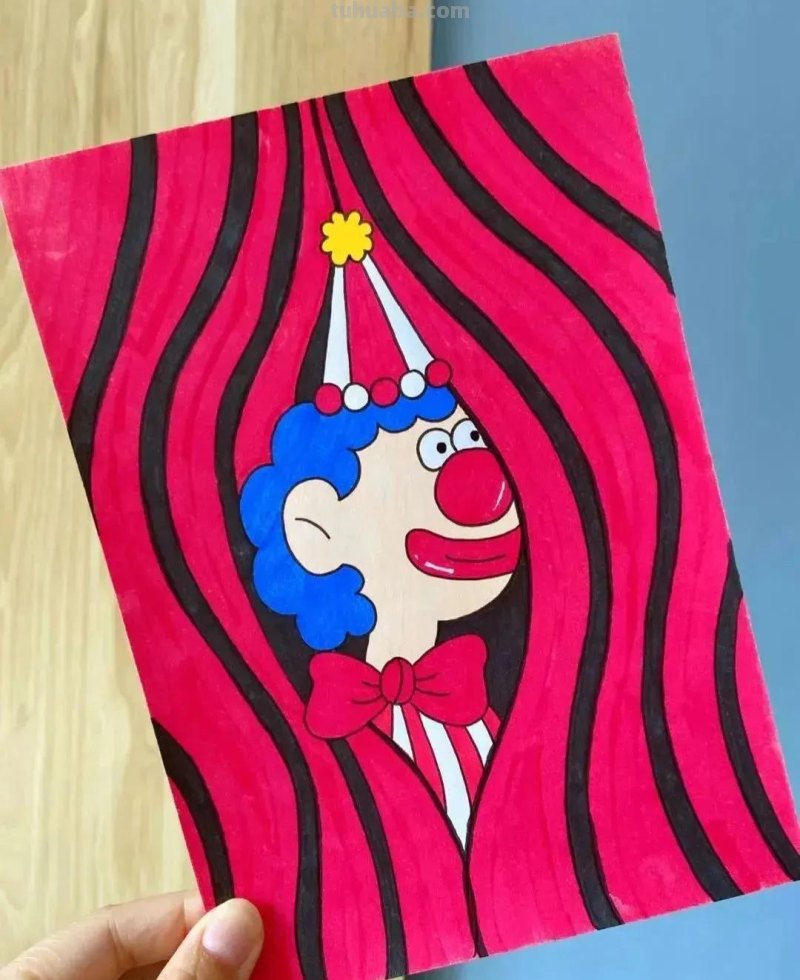 这样的40种儿童简笔范画作品太惊艳了，太棒了！赶紧收藏备用！