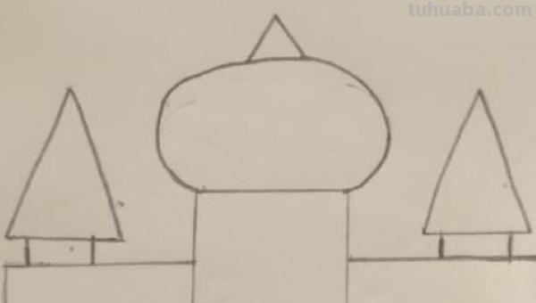 城堡怎么画简笔画（美人鱼的城堡怎么画简笔画）