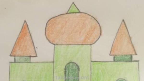 城堡怎么画简笔画（美人鱼的城堡怎么画简笔画）