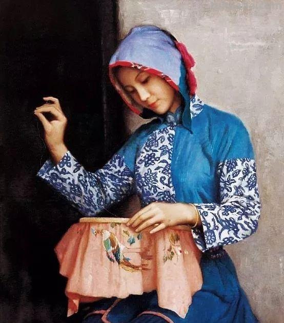 这些油画中的江南女子,是不是让你一见钟情 这些油画中的江南女子,是不是让你一见钟情