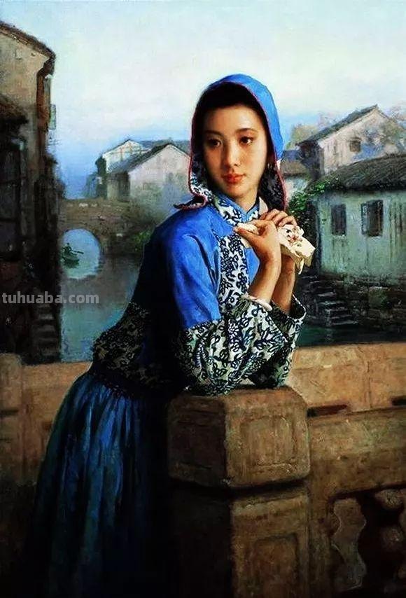 这些油画中的江南女子,是不是让你一见钟情 这些油画中的江南女子,是不是让你一见钟情