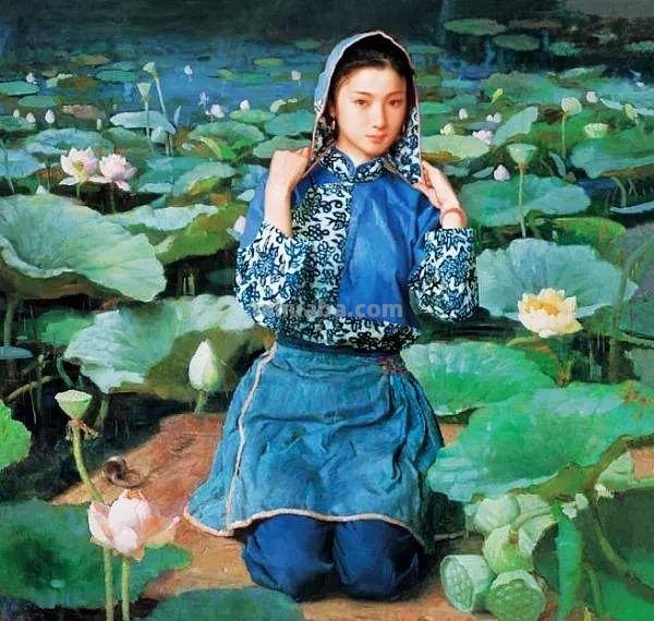 这些油画中的江南女子,是不是让你一见钟情 这些油画中的江南女子,是不是让你一见钟情