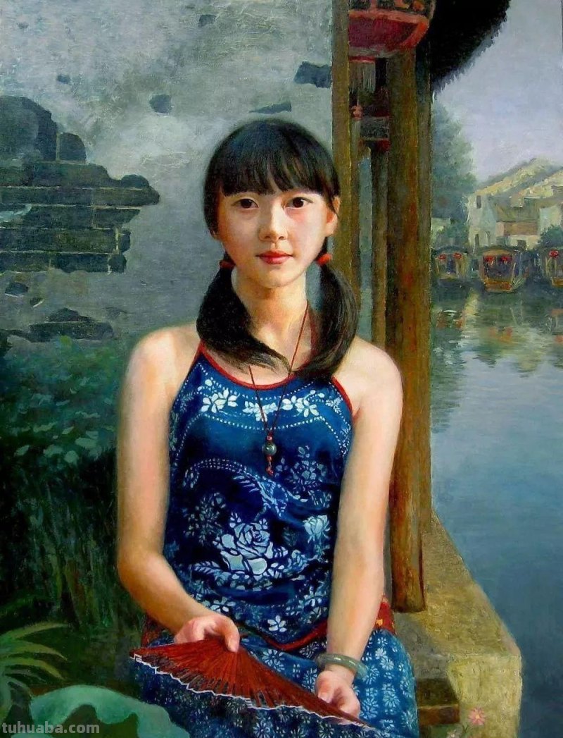 这些油画中的江南女子,是不是让你一见钟情 这些油画中的江南女子,是不是让你一见钟情