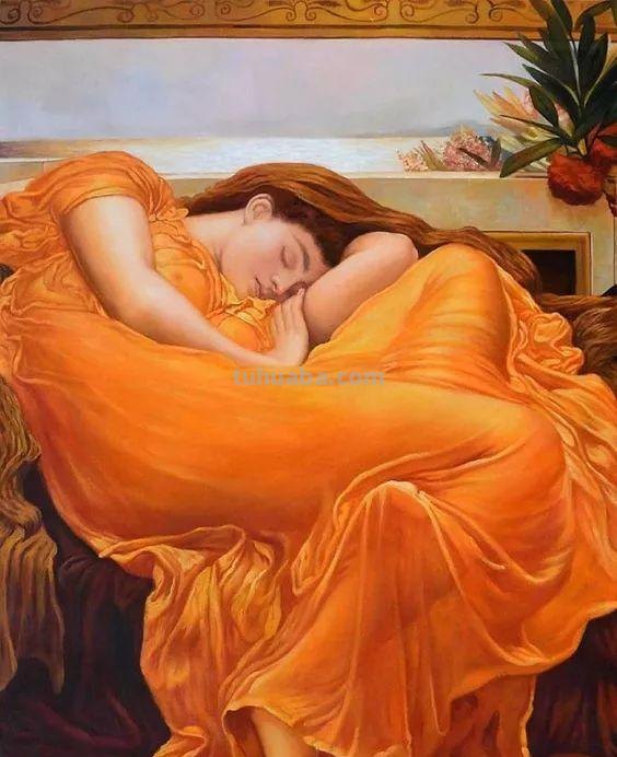 他曾是英国皇家艺术学院院长，笔下的人体油画，好美