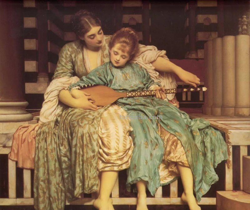 他曾是英国皇家艺术学院院长，笔下的人体油画，好美