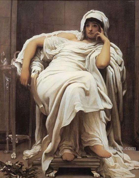 他曾是英国皇家艺术学院院长，笔下的人体油画，好美