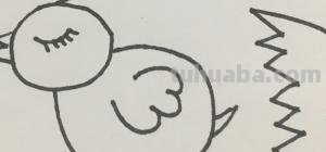 简笔画小鸡怎么画（简笔画小鸡怎么画可爱）