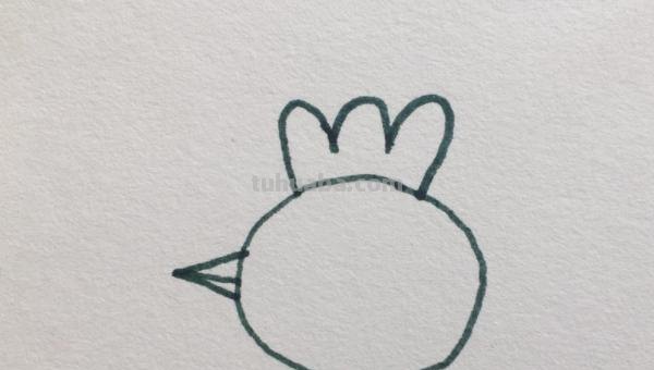 简笔画小鸡怎么画（简笔画小鸡怎么画可爱）