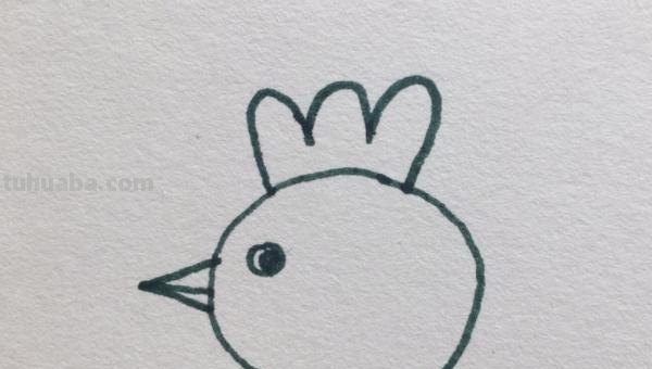 简笔画小鸡怎么画（简笔画小鸡怎么画可爱）
