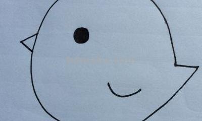 简笔画小鸡怎么画（简笔画小鸡怎么画可爱）