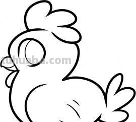 简笔画小鸡怎么画（简笔画小鸡怎么画可爱）