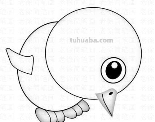 简笔画小鸡怎么画（简笔画小鸡怎么画可爱）