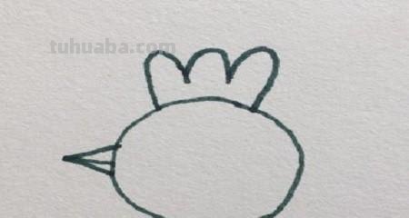 简笔画小鸡怎么画（简笔画小鸡怎么画可爱）