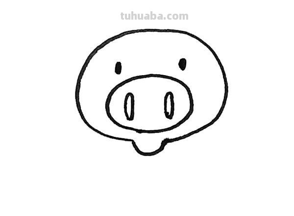 小猪怎么画简笔画（可爱的小猪怎么画简笔画）
