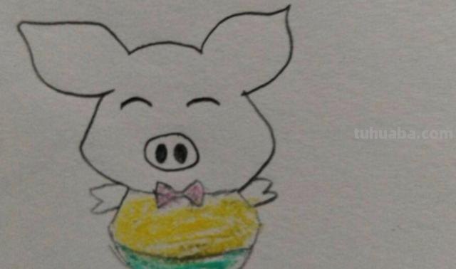 小猪怎么画简笔画（可爱的小猪怎么画简笔画）