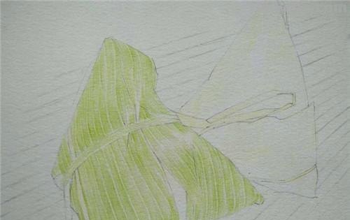 粽子彩铅画怎么画（粽子彩铅画怎么画好看）
