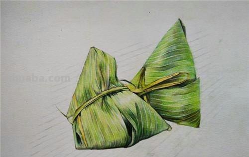 粽子彩铅画怎么画（粽子彩铅画怎么画好看）