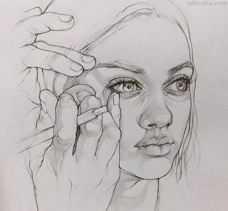 素描画不好?让这位95后高颜值小姐姐教你,简直就是教科书级别啊 素描画不好?让这位95后高颜值小姐姐教你,简直就是教科书级别啊