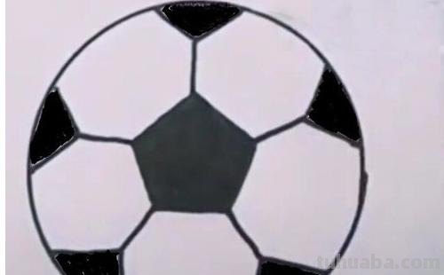 足球怎么画简笔画（足球足球怎么画简笔画）