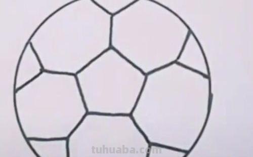 怎么画足球简笔画（怎么画足球简笔画图片）