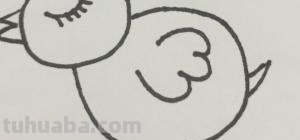 小鸡怎么画简笔画（小鸡怎么画简笔画图片）