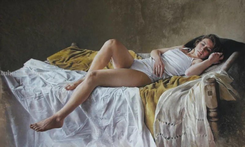 这色粉女人体好美，笔笔精到，表现力不俗