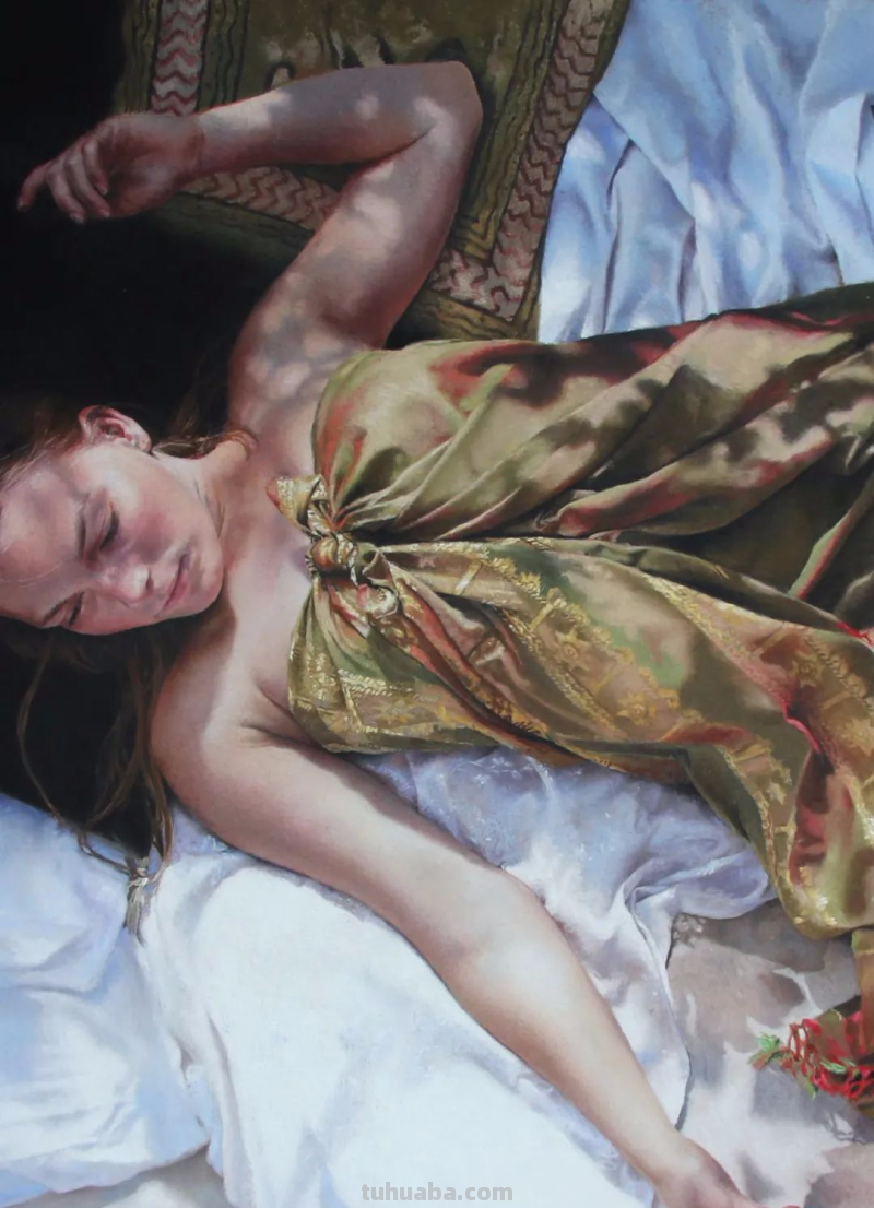 这色粉女人体好美，笔笔精到，表现力不俗