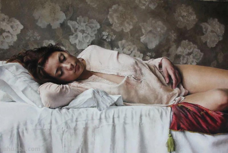 这色粉女人体好美，笔笔精到，表现力不俗