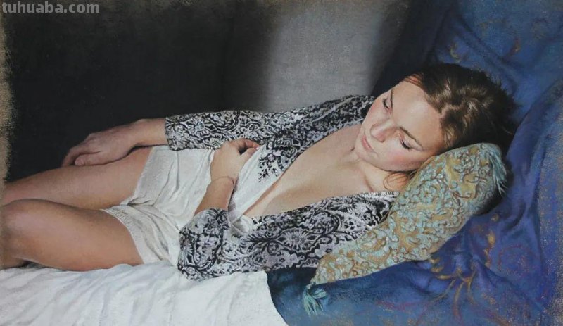 这色粉女人体好美，笔笔精到，表现力不俗