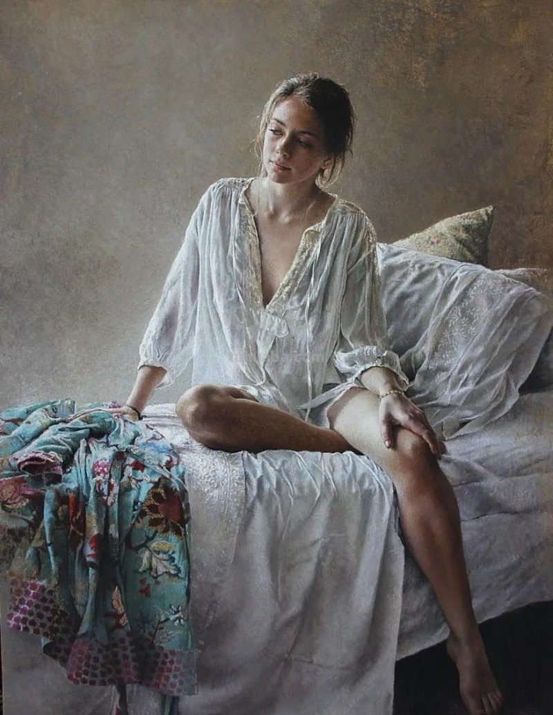 这色粉女人体好美，笔笔精到，表现力不俗