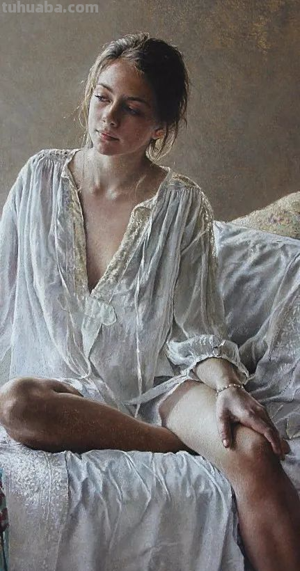 这色粉女人体好美，笔笔精到，表现力不俗