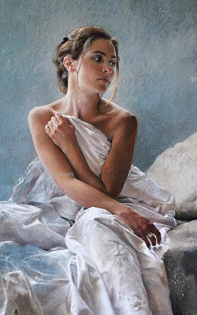 这色粉女人体好美，笔笔精到，表现力不俗