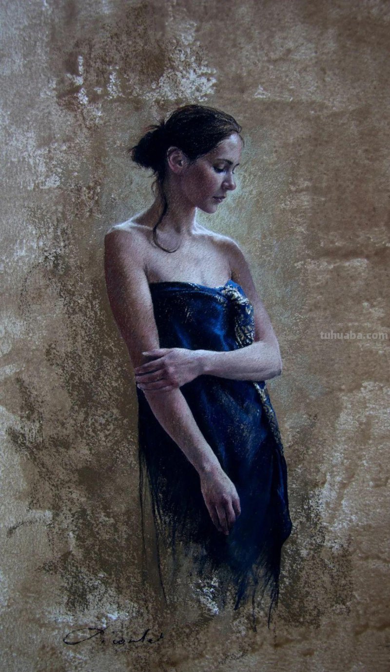 这色粉女人体好美，笔笔精到，表现力不俗