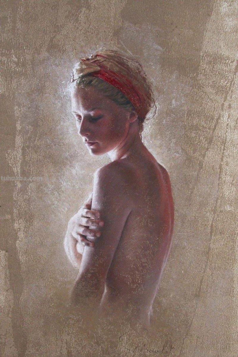 这色粉女人体好美，笔笔精到，表现力不俗