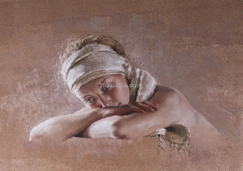 这色粉女人体好美，笔笔精到，表现力不俗