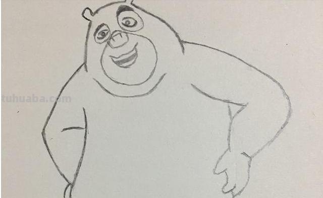 熊的简笔画怎么画（仔仔熊的简笔画怎么画）