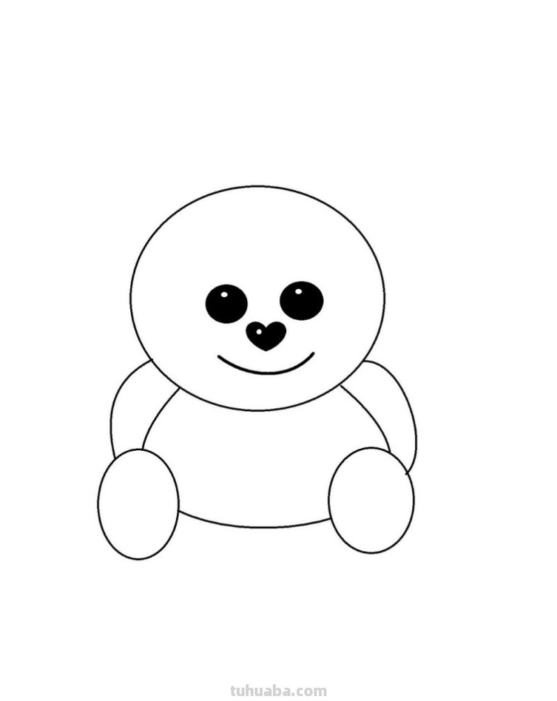 熊的简笔画怎么画（仔仔熊的简笔画怎么画）