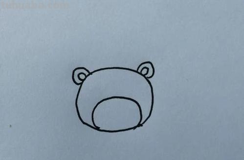 熊的简笔画怎么画（仔仔熊的简笔画怎么画）