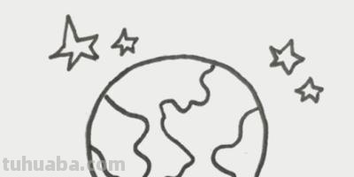 彩铅怎么画地球（彩铅怎么画地球图片）