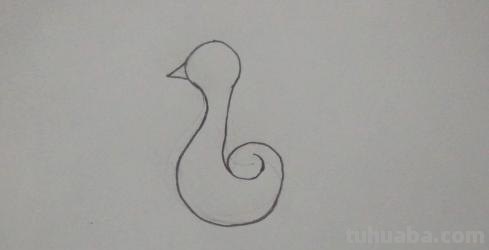 怎么画彩铅孔雀（怎么画彩铅孔雀图片）