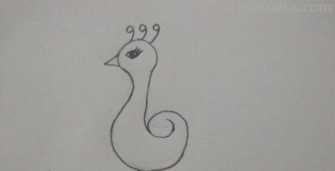 怎么画彩铅孔雀（怎么画彩铅孔雀图片）