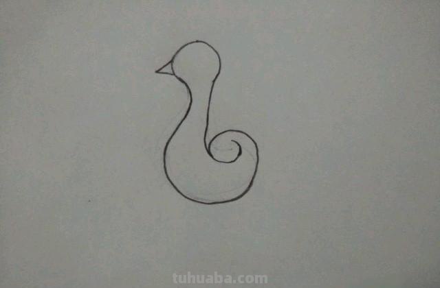 怎么画彩铅孔雀（怎么画彩铅孔雀图片）