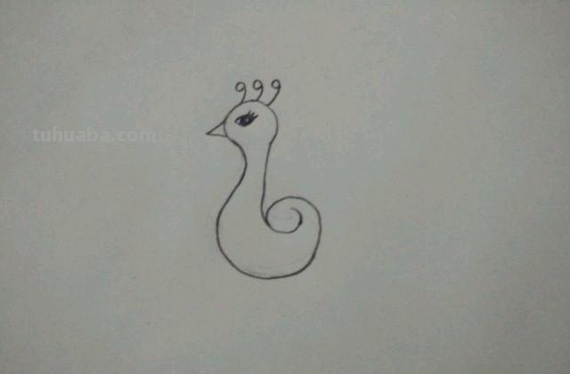 怎么画彩铅孔雀（怎么画彩铅孔雀图片）