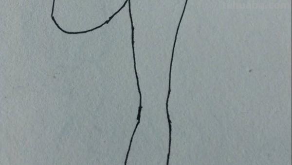 腿怎么画简笔画（腿怎么画简笔画图片）