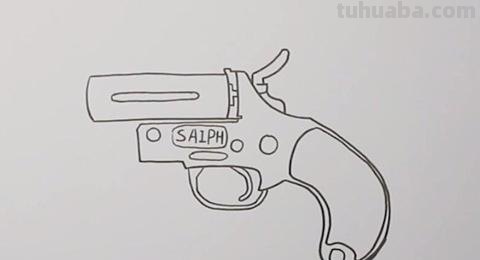 枪怎么画简笔画（狙击枪怎么画简笔画）